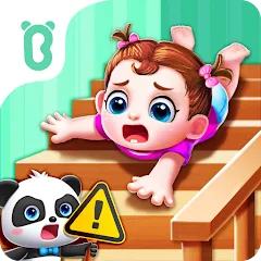 Взломанная Baby Panda Home Safety  [МОД Menu] - последняя версия apk на Андроид