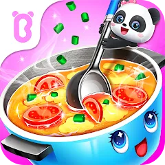 Взломанная Baby Panda's Kitchen Party  [МОД Menu] - полная версия apk на Андроид