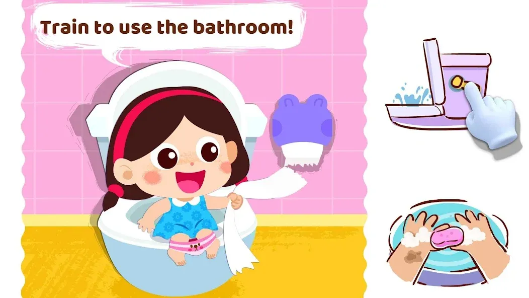 Baby Panda's Daily Habits  [МОД Menu] Screenshot 4