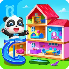 Взлом Baby Panda's House Games  [МОД Бесконечные монеты] - полная версия apk на Андроид