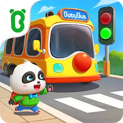 Взлом Baby Panda's School Bus  [МОД Mega Pack] - последняя версия apk на Андроид