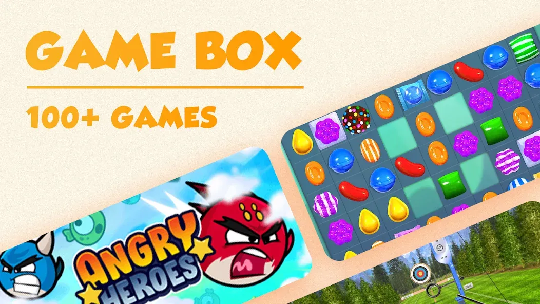 Game Box - 100+ Games (Гейм Бокс)  [МОД Бесконечные монеты] Screenshot 1