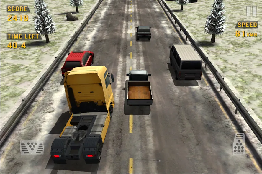 Traffic Racer (Трафик Рейсер)  [МОД Бесконечные монеты] Screenshot 2