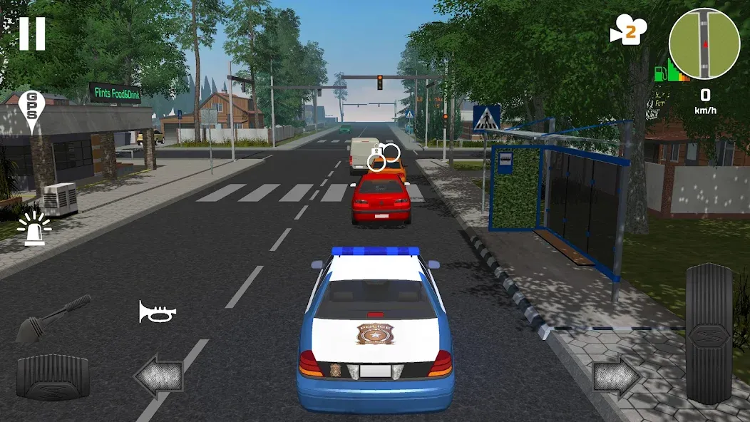 Police Patrol Simulator (Полицейский патрульный симулятор)  [МОД Все открыто] Screenshot 2