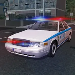 Скачать взломанную Police Patrol Simulator (Полицейский патрульный симулятор)  [МОД Все открыто] - последняя версия apk на Андроид