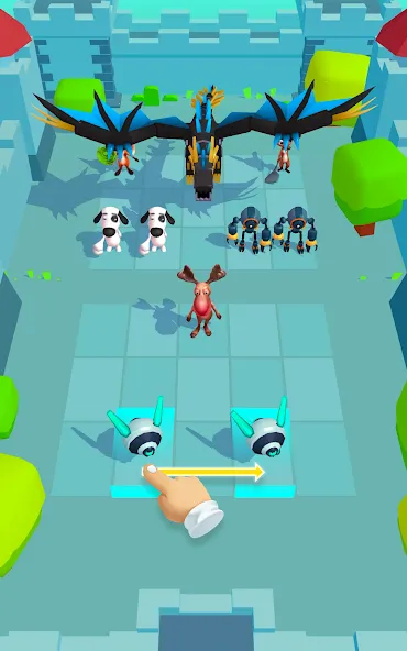 Animal Merge - Evolution Games (Анимал Мерж)  [МОД Unlocked] Screenshot 4