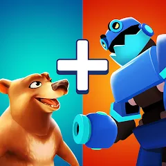 Взломанная Animal Merge - Evolution Games (Анимал Мерж)  [МОД Unlocked] - последняя версия apk на Андроид