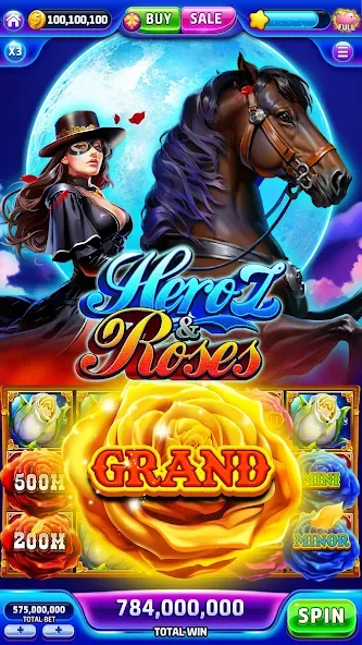 Jackpotland-Vegas Casino Slots (Джекпотлэнд)  [МОД Меню] Screenshot 1