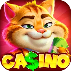 Взлом Fat Cat Casino - Slots Game (Фэт Кэт Казино)  [МОД Menu] - последняя версия apk на Андроид