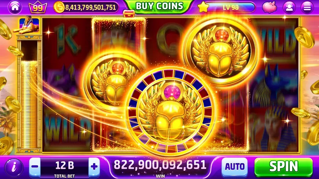 Golden Casino - Slots Games (Голден Казино)  [МОД Много денег] Screenshot 4