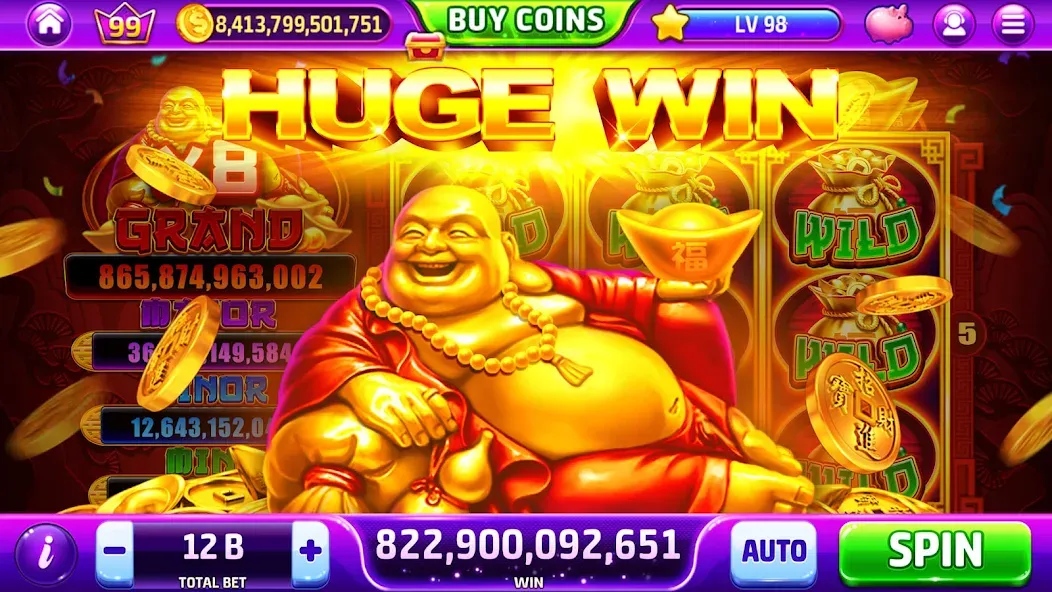 Golden Casino - Slots Games (Голден Казино)  [МОД Много денег] Screenshot 5