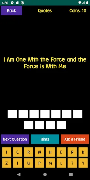 Quiz For SW Fans (Квиз для фанатов ЗВЗ)  [МОД Много монет] Screenshot 4