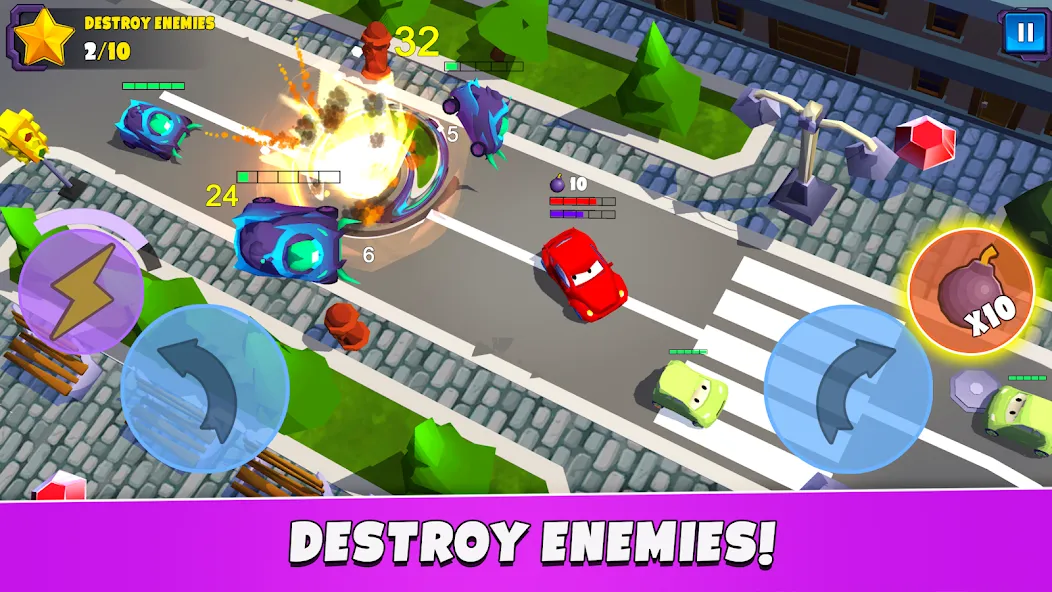 Car Eats Car 5 - Battle Arena (С тс Са 5)  [МОД Menu] Screenshot 1