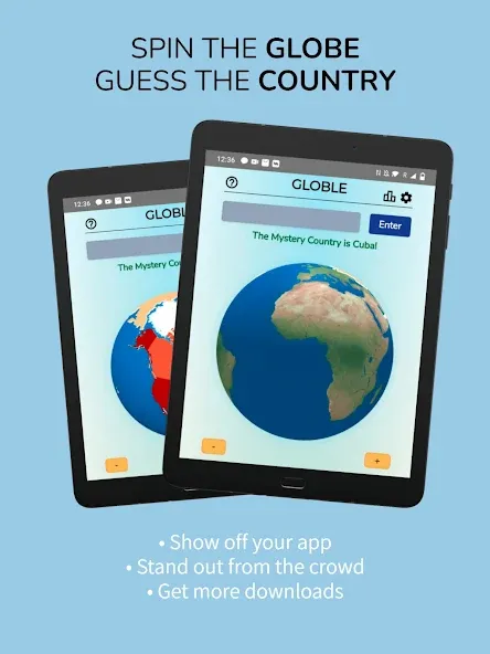 Globle - Country Guess Game (Глоубл)  [МОД Много денег] Screenshot 5