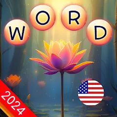 Скачать взломанную Calming Crosswords Word Puzzle  [МОД Menu] - полная версия apk на Андроид