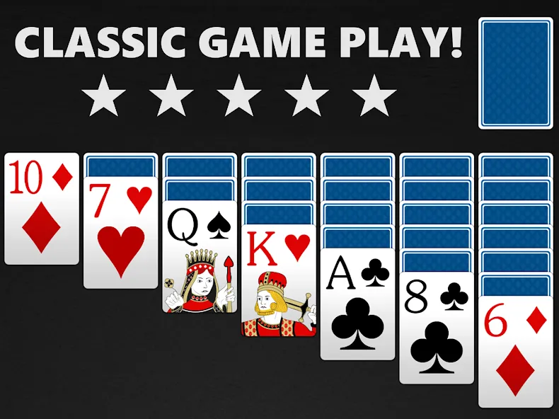 Solitaire - Classic Card Games (Солитер)  [МОД Меню] Screenshot 1