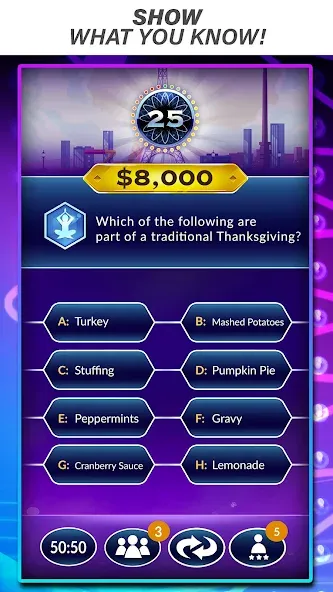 Official Millionaire Game  [МОД Menu] Screenshot 1