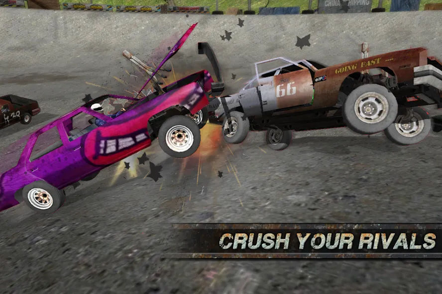 Demolition Derby: Crash Racing (Демолиция Дерби)  [МОД Unlimited Money] Screenshot 3