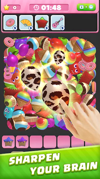 Bubble Burst：Match 3D  [МОД Menu] Screenshot 3