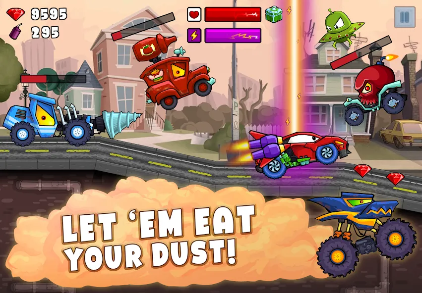 Car Eats Car 2 - Racing Game (Кар Еатс Кар 2)  [МОД Unlimited Money] Screenshot 3