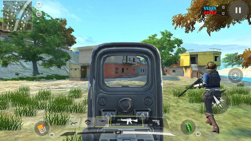 Commando War Army Game Offline  [МОД Меню] Screenshot 5