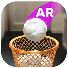 Скачать взломанную Paper Bin AR (Папер Бин)  [МОД Mega Pack] - полная версия apk на Андроид