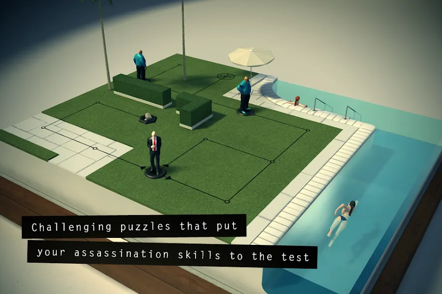 Hitman GO (Хитман ГО)  [МОД Все открыто] Screenshot 2