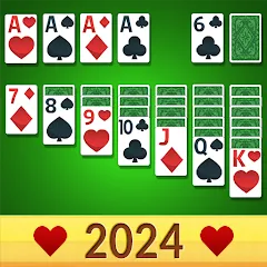 Взломанная Solitaire Classic - 2024 (Солитер Классик)  [МОД Mega Pack] - полная версия apk на Андроид