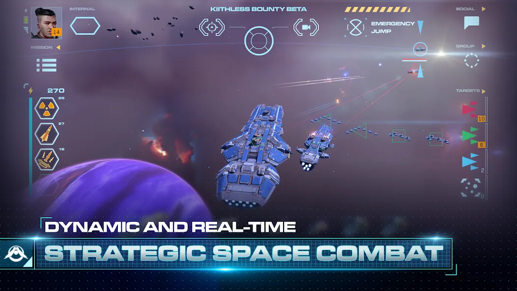 Homeworld Mobile: Sci-Fi MMO (Хоумворлд Мобаил)  [МОД Бесконечные деньги] Screenshot 2