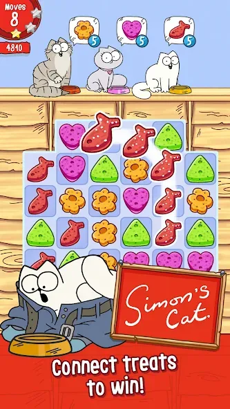 Simon’s Cat Crunch Time  [МОД Unlocked] Screenshot 1