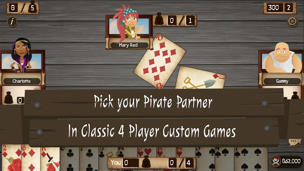 Spades Cutthroat Pirates (Спейдс Каттхроат Пирейтс)  [МОД Много денег] Screenshot 4