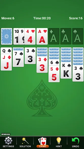 Solitaire: Classic Card Game  [МОД Unlimited Money] Screenshot 3