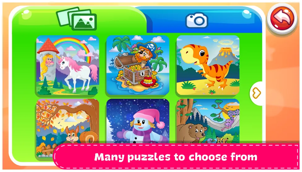 Kids Games - Puzzle World  [МОД Unlimited Money] Screenshot 3