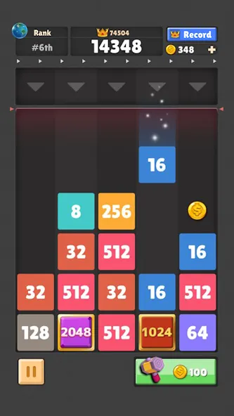 Drop The Number® : Merge Game (Дроп зе Намбер)  [МОД Unlocked] Screenshot 3