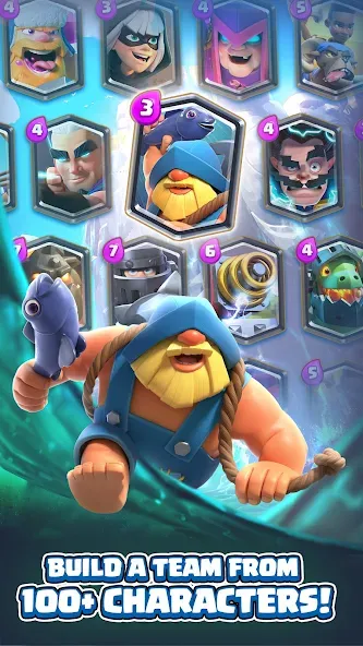 Clash Royale (Клаш Рояль)  [МОД Много монет] Screenshot 2