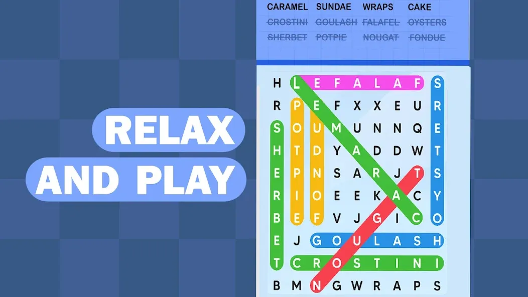 Word Search Puzzle Challenge (Уордсрч Пазл Челлендж)  [МОД Много монет] Screenshot 5