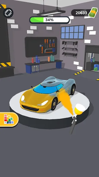 Car Master 3D (Кар Мастер 3D)  [МОД Меню] Screenshot 3