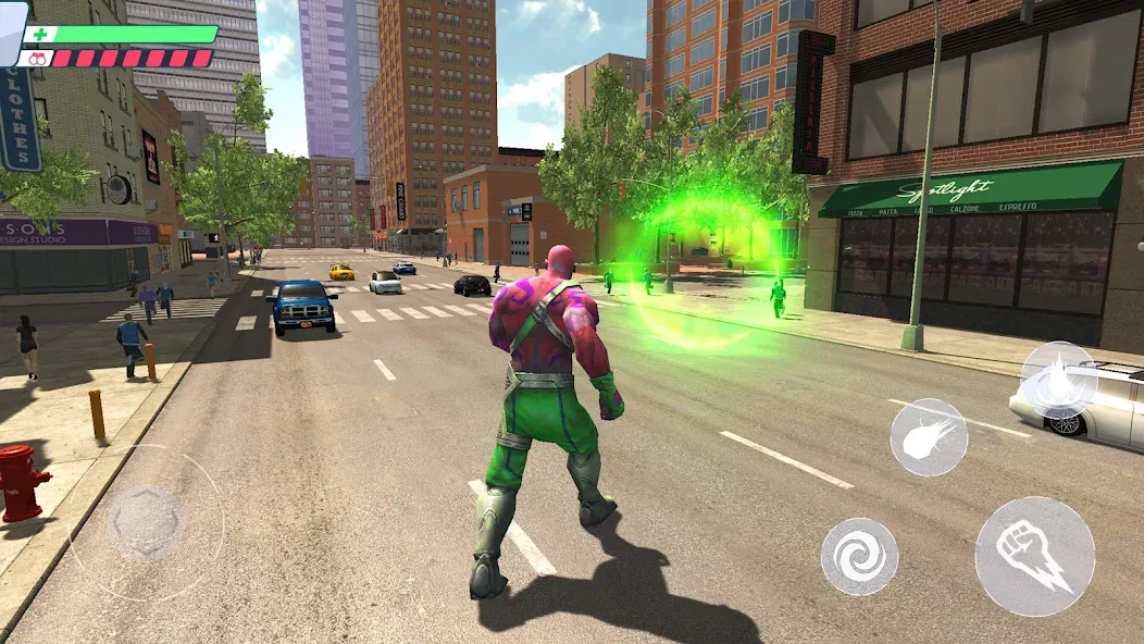 Super City Heroes:Super Battle (упер Герои Города)  [МОД Бесконечные монеты] Screenshot 1