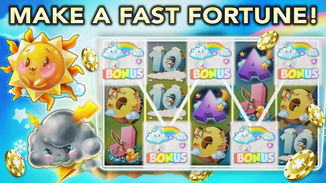 Fast Fortune Slots Games Spin  [МОД Меню] Screenshot 5