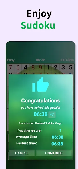 Sudoku offline (Судоку оффлайн)  [МОД Unlocked] Screenshot 5