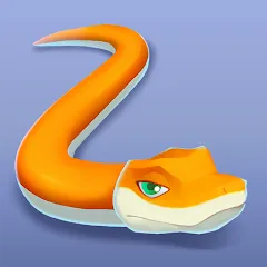 Взломанная Snake Rivals - Fun Snake Game (Снейк Ривалс)  [МОД Unlimited Money] - последняя версия apk на Андроид