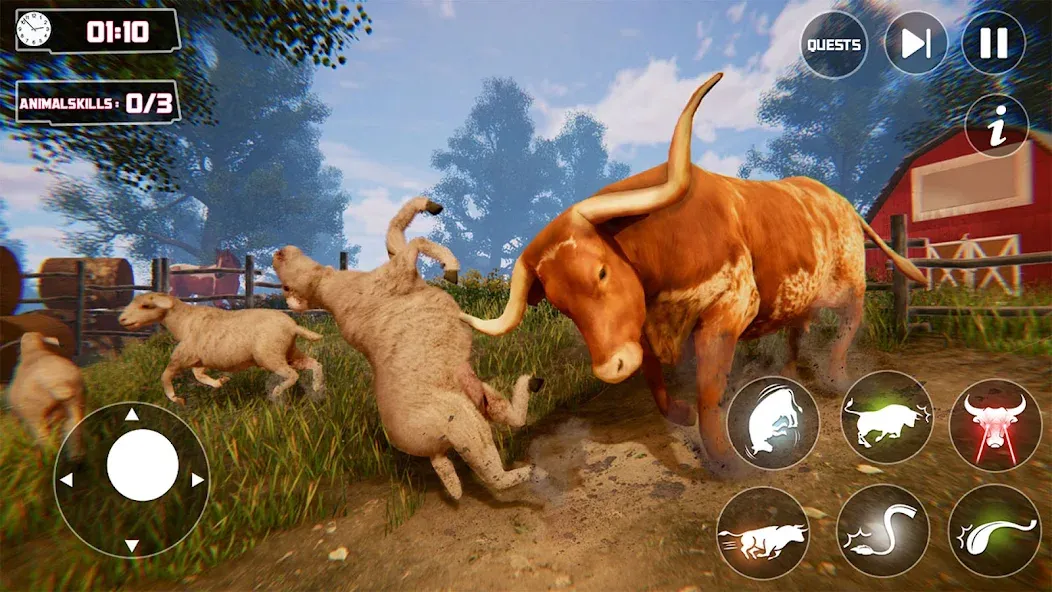 Scary Cow Simulator Rampage (Скари)  [МОД Mega Pack] Screenshot 1