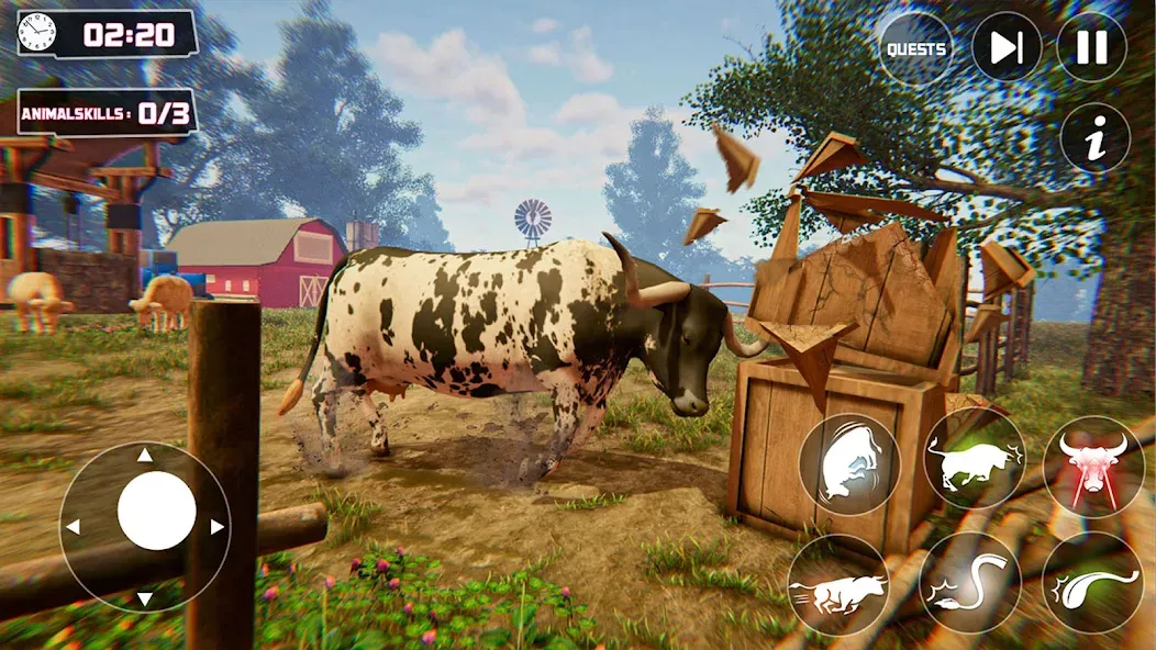 Scary Cow Simulator Rampage (Скари)  [МОД Mega Pack] Screenshot 2