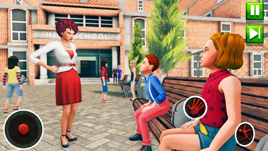 High School Teacher Sim Games  [МОД Все открыто] Screenshot 4