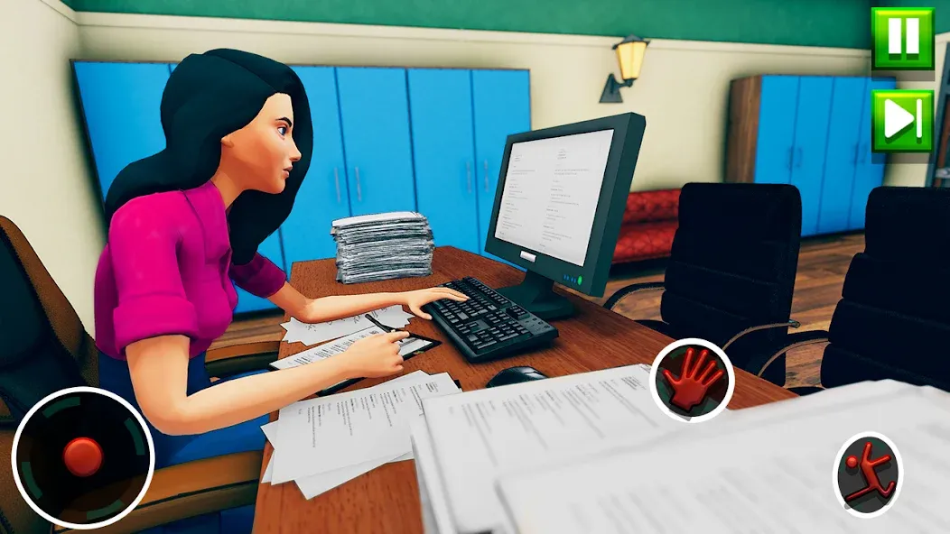 High School Teacher Sim Games  [МОД Все открыто] Screenshot 5