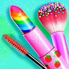 Взломанная Candy Makeup Beauty Game  [МОД Mega Pack] - стабильная версия apk на Андроид