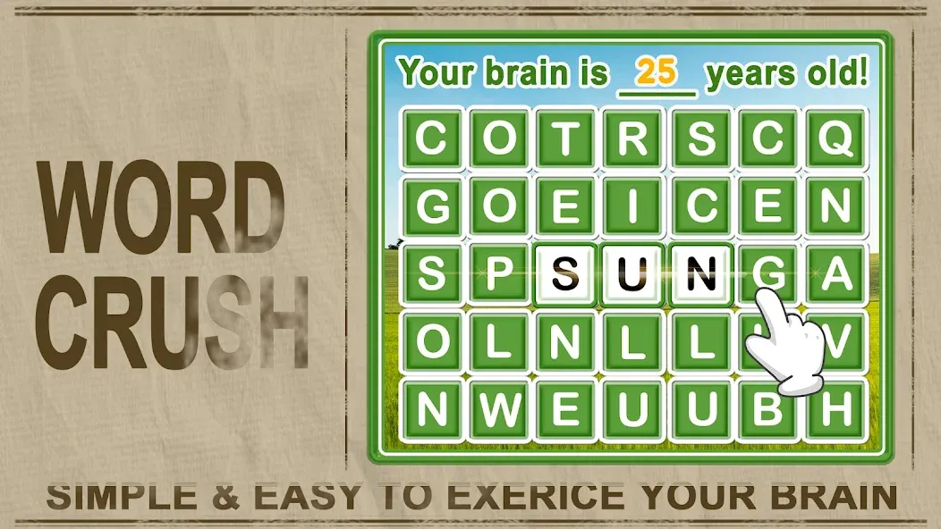 Word Crush - Fun Puzzle Game (Уорд Краш)  [МОД Бесконечные деньги] Screenshot 1