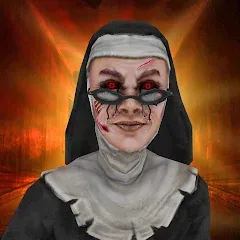 Взломанная Scary Nun Horror School Escape  [МОД Menu] - полная версия apk на Андроид