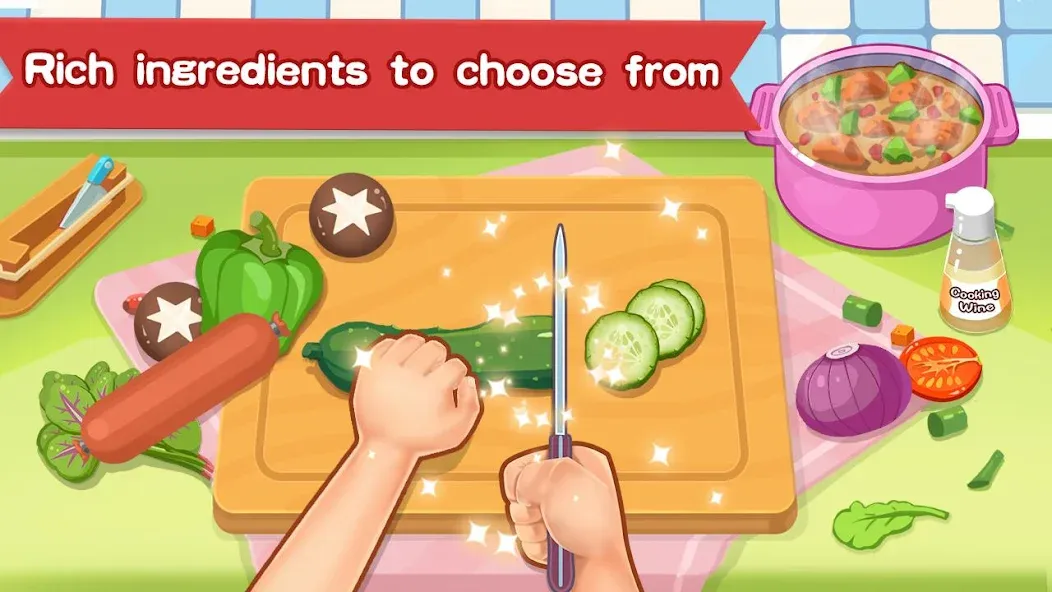Happy Kitchen World  [МОД Много денег] Screenshot 2