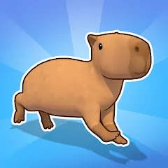 Взлом Capybara Rush (Капибара Раш)  [МОД Много денег] - стабильная версия apk на Андроид